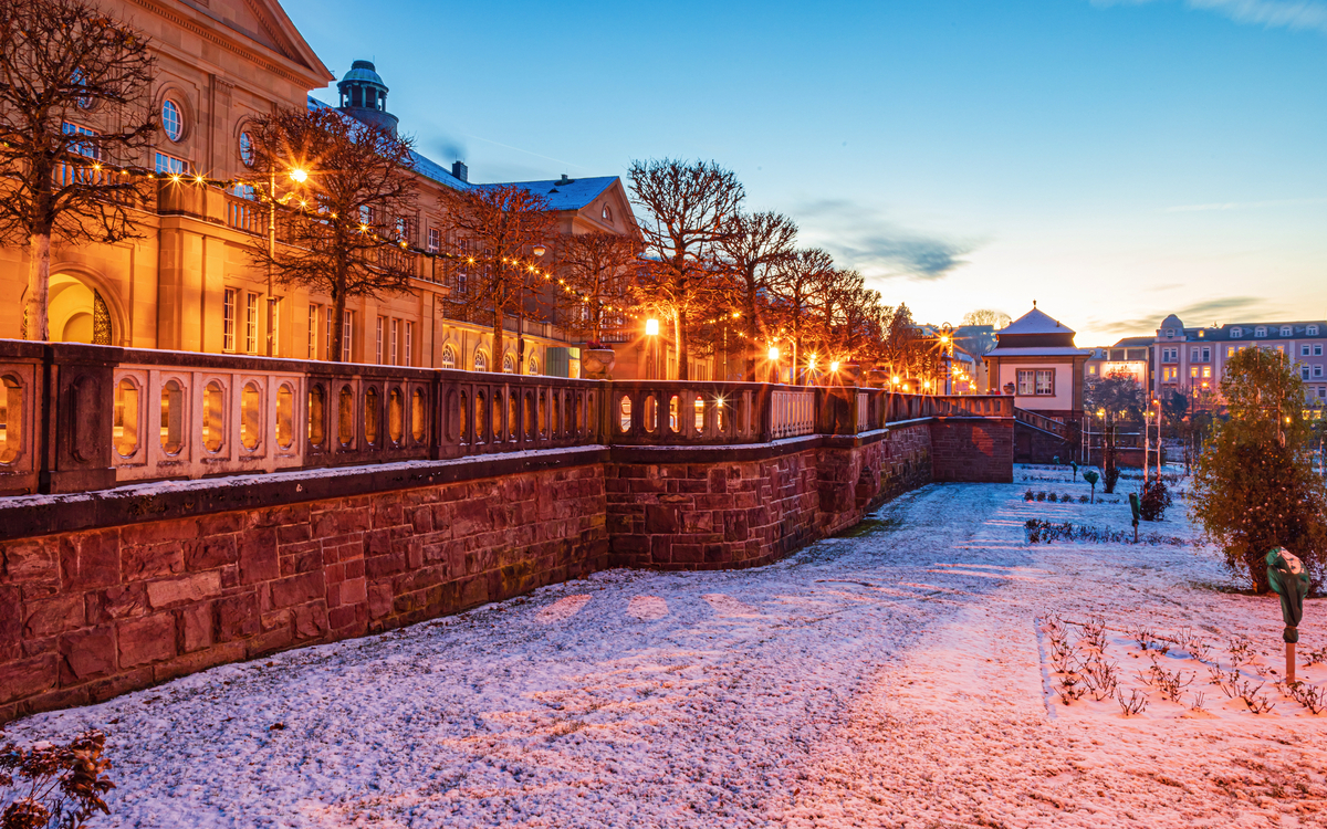 Bad Kissingen im Winter